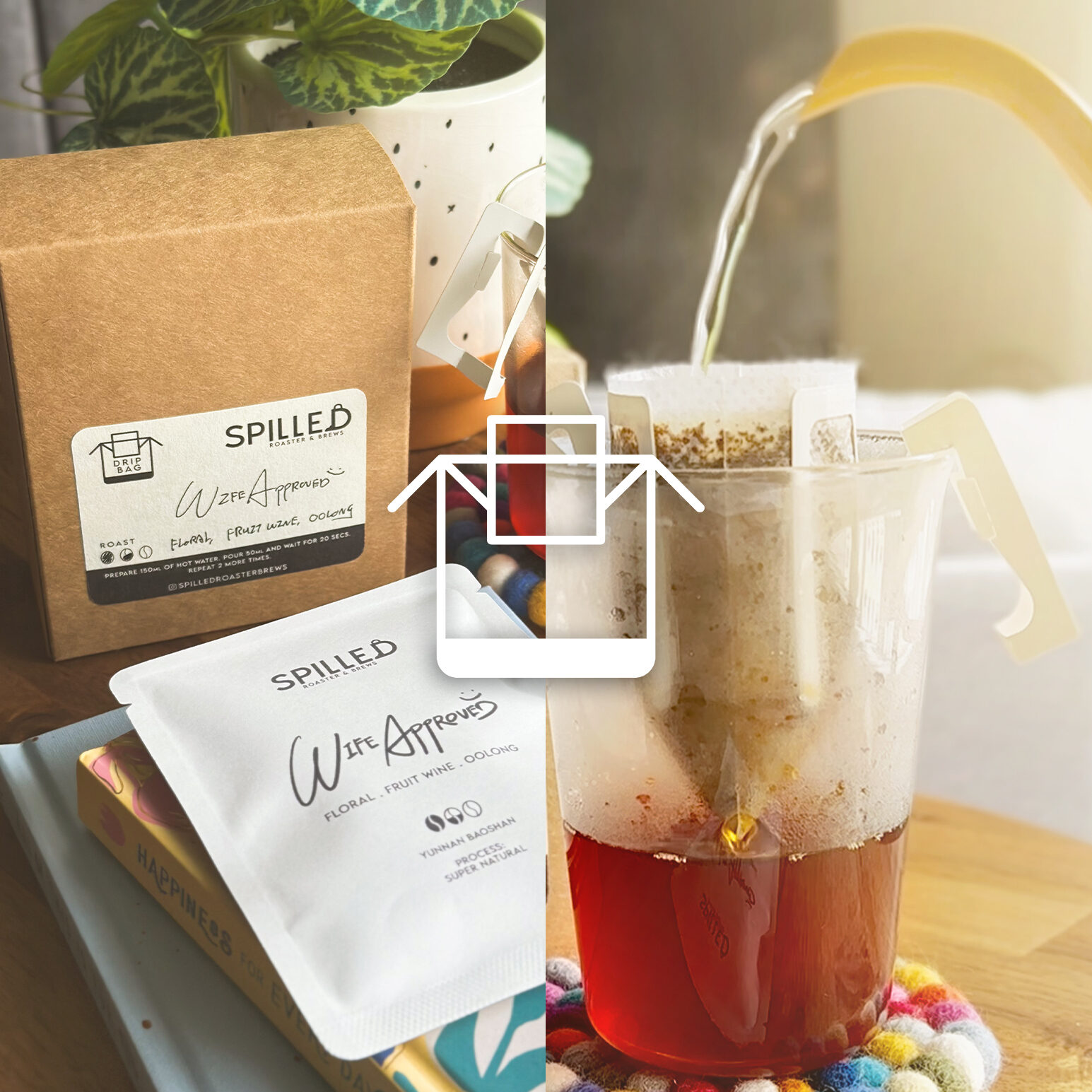 Drip coffee bags